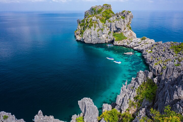 Tour di lusso per piccoli gruppi delle isole Ang Thong di un'intera giornata