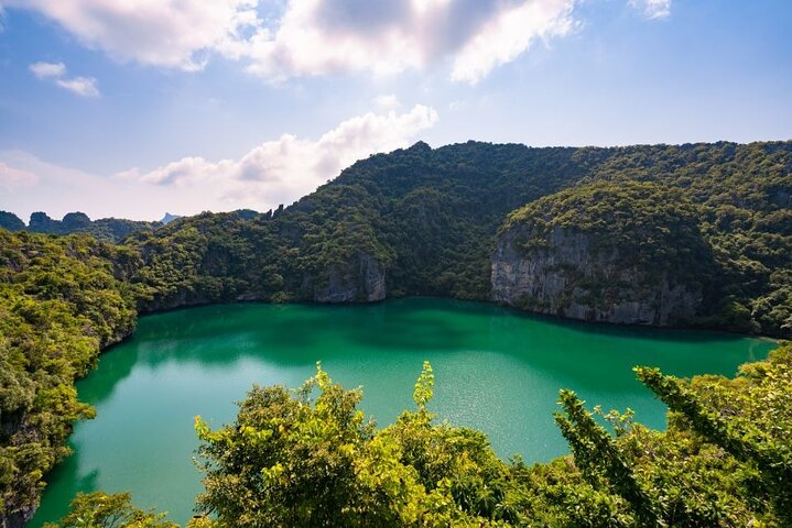 Tour di lusso per piccoli gruppi delle isole Ang Thong di un'intera giornata