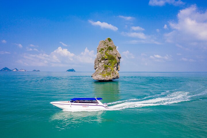 Tour di lusso per piccoli gruppi delle isole Ang Thong di un'intera giornata