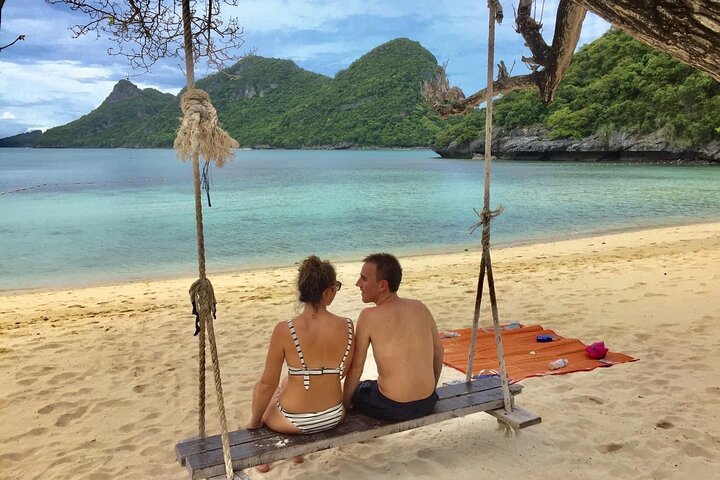 Tour di lusso per piccoli gruppi delle isole Ang Thong di un'intera giornata