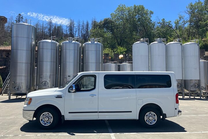 "Melhor Tour Privado de Vinhos de Napa ou Sonoma para até 8 Pessoas"