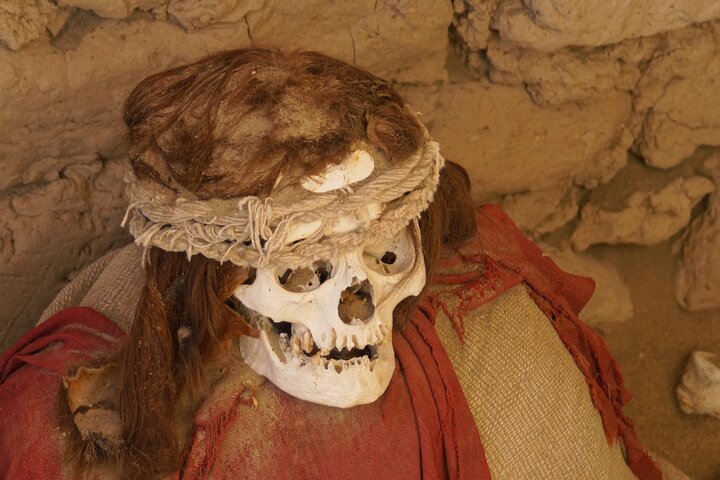 Tour privado por la trilogía de Nazca : Cahuachi, Chauchilla & Acueductos