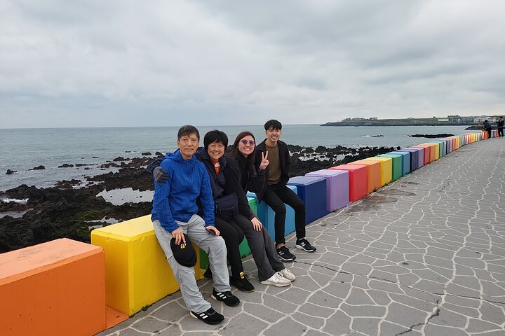 Passeio privado de um dia a leste, sul e oeste de todas as áreas da ilha de Jeju