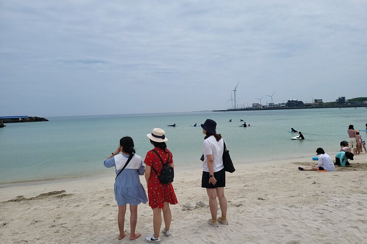 Passeio privado de um dia a leste, sul e oeste de todas as áreas da ilha de Jeju