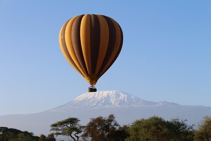 3 dagars Amboseli med flyg från Mombasa / Diani (minst 2 personer)