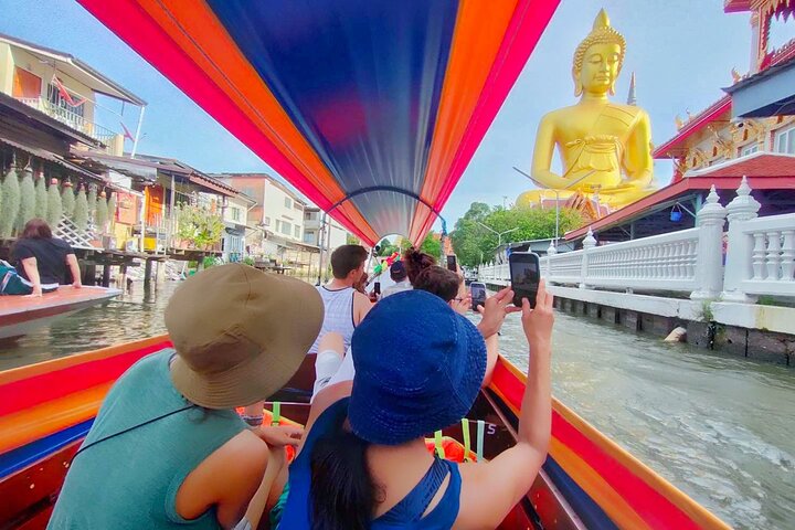 Tour por el Canal de Bangkok : Paseo en barco de 2 horas de duración
