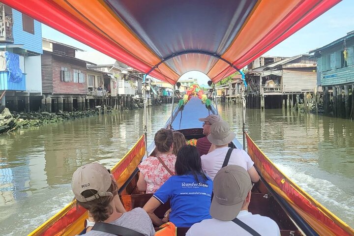 Tour por el Canal de Bangkok : Paseo en barco de 2 horas de duración
