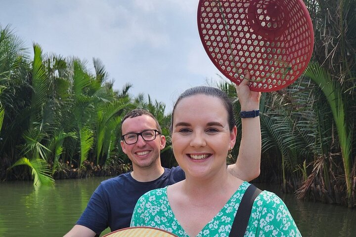 Kookcursus Hoi An: lokale markt, mandboot, vissen en koken