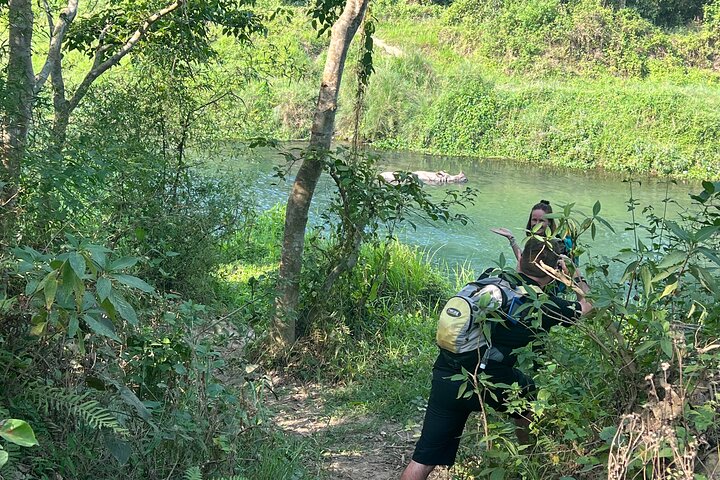 Visita guiada a pie de 5 días y 4 noches en el Parque Nacional de Chitwan
