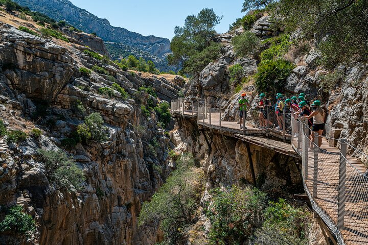 De Málaga Caminito del Rey Visita guiada com transporte