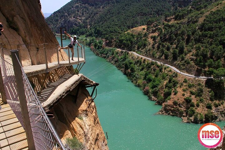 De Málaga Caminito del Rey Visita guiada com transporte