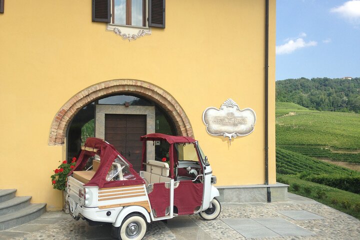 Mezza Giornata Tour Privata Ape Calessino nella Langa del Barolo