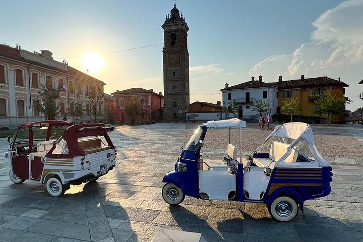 Mezza Giornata Tour Privata Ape Calessino nella Langa del Barolo
