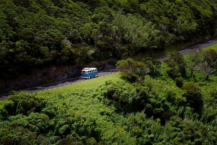 Tour privato in autobus VW Samba di mezza giornata intorno all'isola di Faial