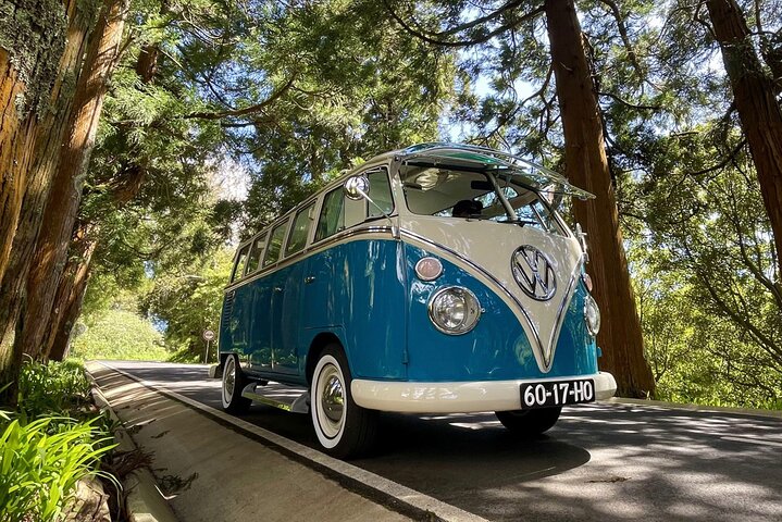 Tour privato in autobus VW Samba di mezza giornata intorno all'isola di Faial