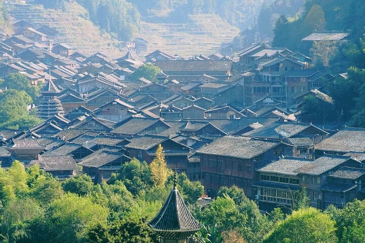 Tour privato di 3 giorni Xijiang e Monte Fanjing dagli hotel Guiyang