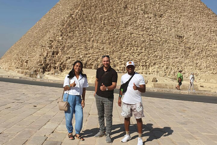 Cairo In Big Bus intera giornata da Hurghada (Piramidi-sfinge-Museo egiziano-pranzo)