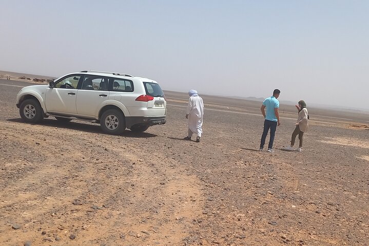 Merzouga-ørkenen Soloppgang Vandretur fra Erfoud med lokal guide