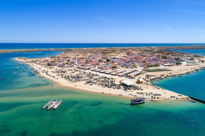 Ria Formosa - Passeio de barco pelas 3 Ilhas: Armona | Ilha da Culatra | Farol