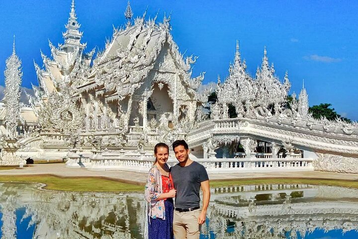 Temple blanc de Chiang Rai, temple bleu et bien plus encore depuis Chiang Mai