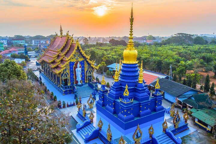 Temple blanc de Chiang Rai, temple bleu et bien plus encore depuis Chiang Mai