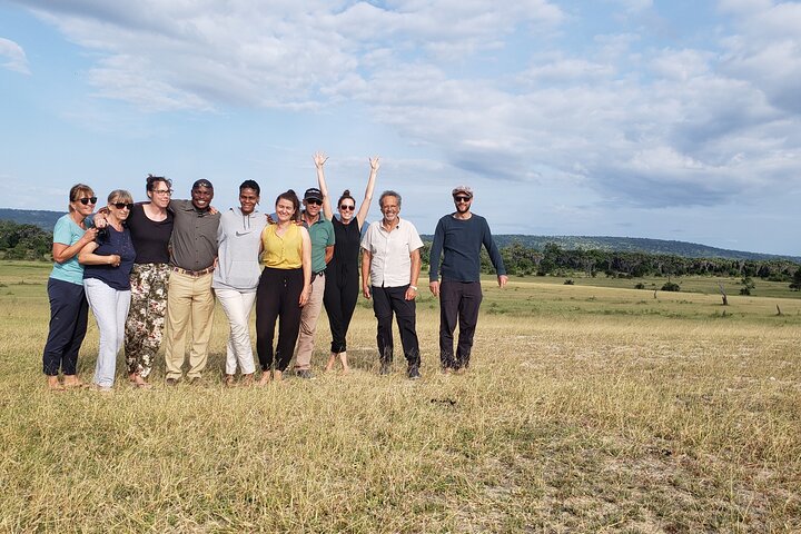 1 Nacht Exklusives rustikales Luxus Safari Camp Nyerere Nationalpark