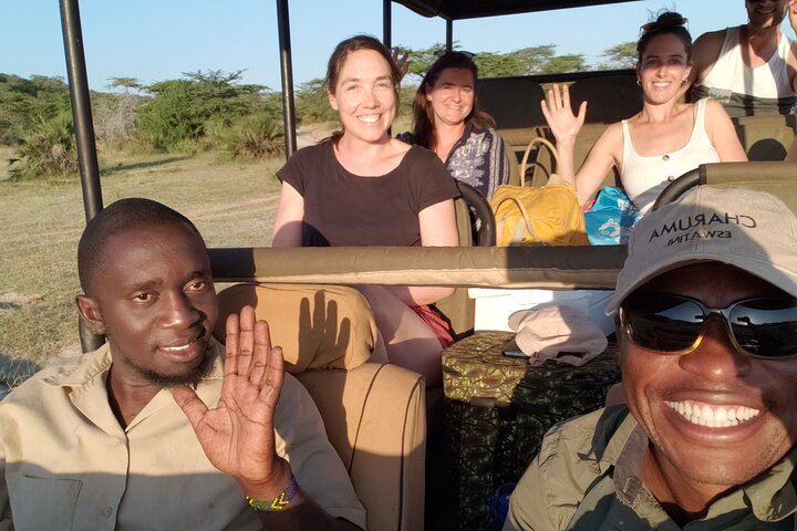1 Nacht Exklusives rustikales Luxus Safari Camp Nyerere Nationalpark