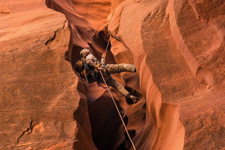 Aventura de barranquismo en el Parque Nacional Capitol Reef
