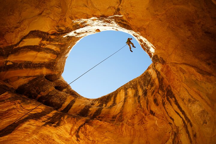 Aventura de barranquismo en el Parque Nacional Capitol Reef