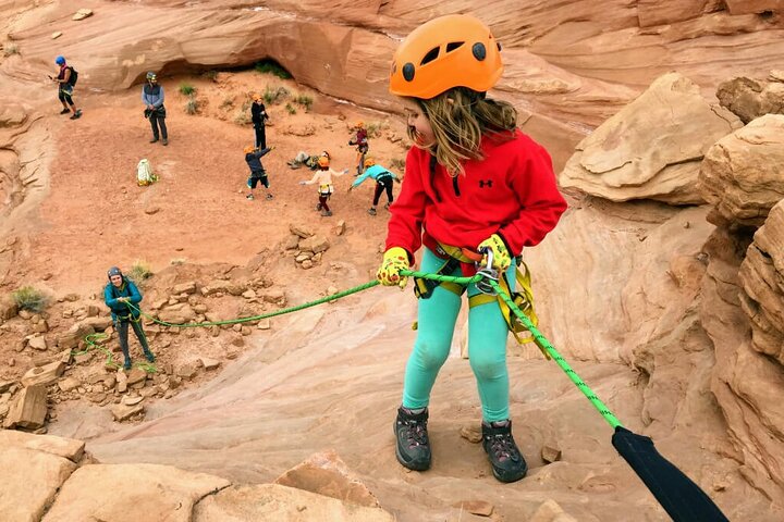 Aventura de barranquismo en el Parque Nacional Capitol Reef