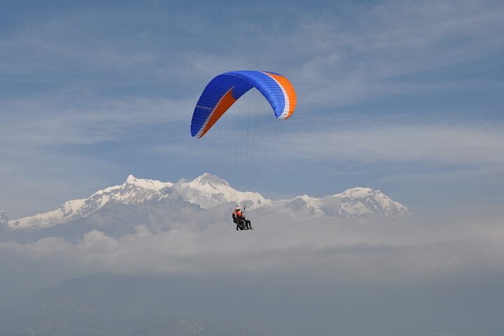 Paragliding Tandem Flight från Pokhara med foton och video