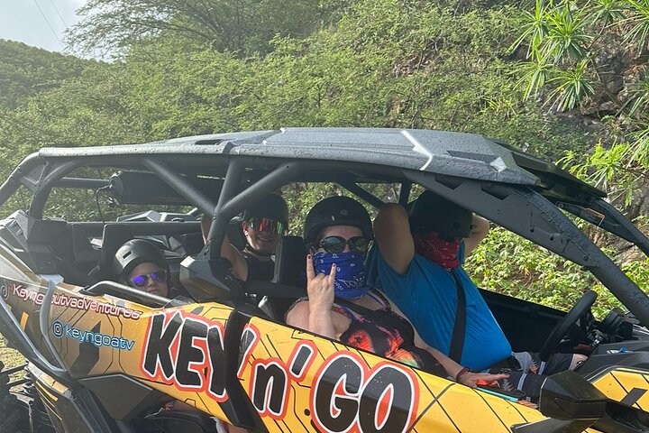 Key N Go: Guided UTV/ATV Adventure in St. Thomas, USVI (1.5-2 HR)