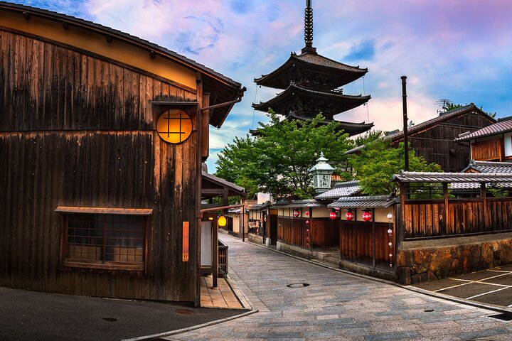 Strandutflykt: Privat heldagstur i Kyoto från hamnarna i Osaka/Kobe