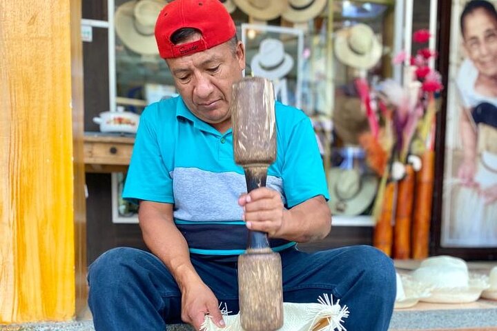 Panama Hat Maker, productos artesanales, museo, cocina local frente al mar. SHORE TOUR