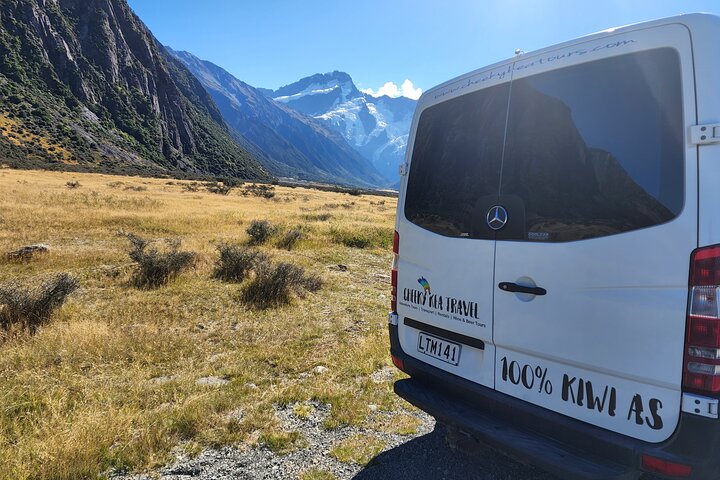 Tour di un giorno al monte Cook da Tekapo (piccolo gruppo, carbon neutral)