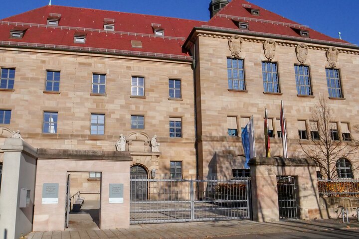 Vieille ville de Nuremberg, terrains nazis, salle d'audience 600 Visite privée