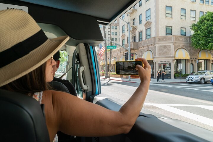 Rondleiding door Hollywood, Beverly Hills & Celebrity Homes met de Openluchtbus