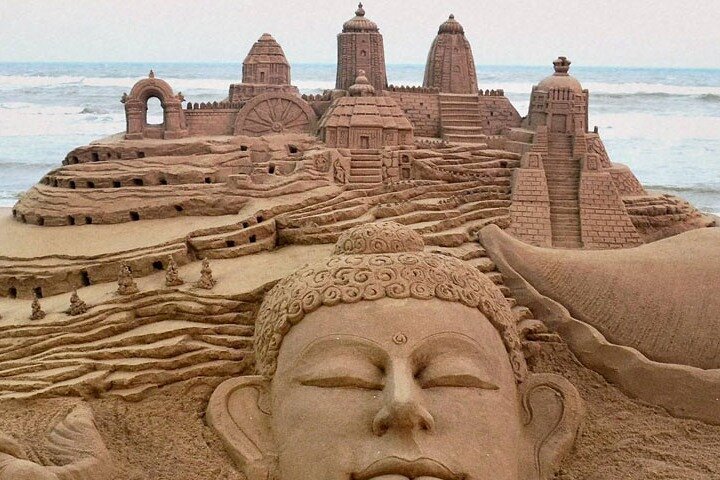 Full Day Private Tour til Konark Temple og Puri fra Bhubaneswar