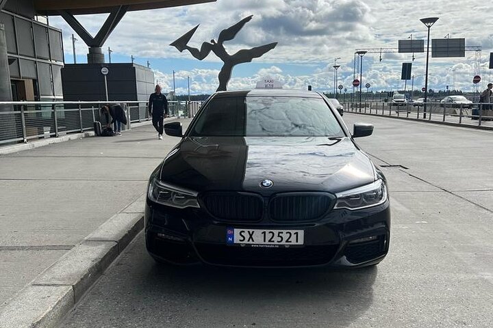 Servizio di trasferimento dall'aeroporto privato/hotel di Oslo || Italiano
