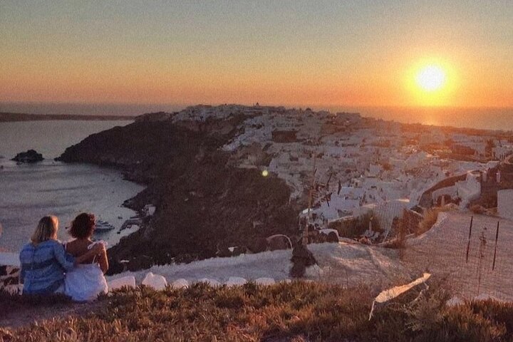 Santorini privat rundturstransport fra/til lufthavn, havn og hotel