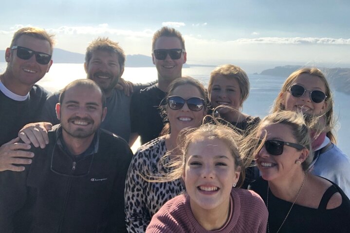 Santorini privat rundturstransport fra/til lufthavn, havn og hotel