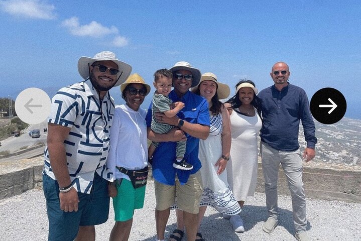 Santorini privat rundturstransport fra/til lufthavn, havn og hotel