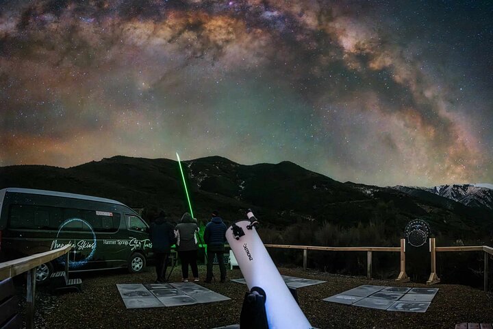 Stjärnskådning Astronomiturer på Manuka Skies Hanmer Springs