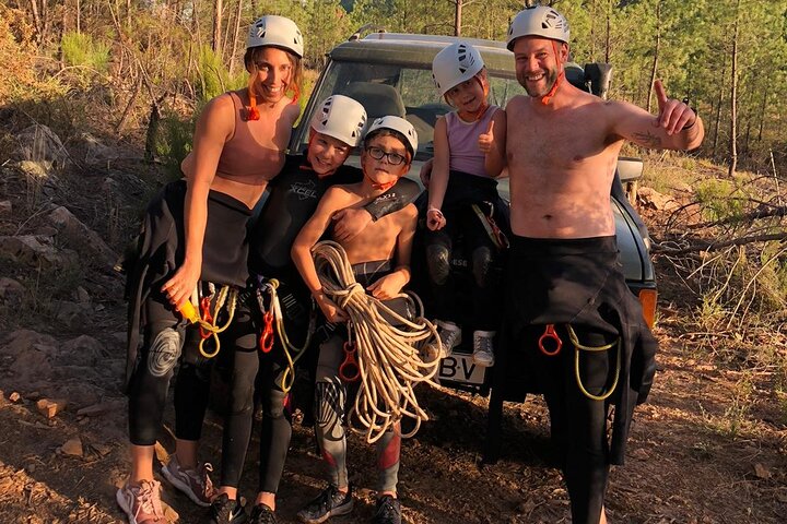 Privé canyoning in Marvão Alentejo