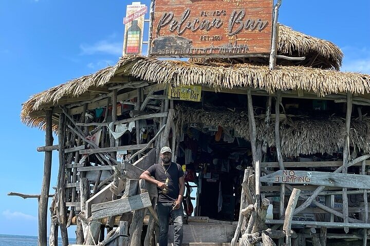 Zipline, YS Falls & Pelican Bar Privétour vanuit Montego Bay