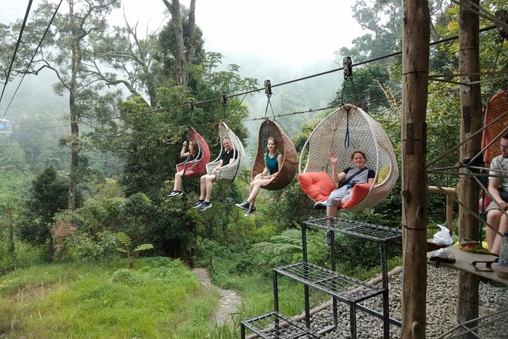 Bandung Tour All In, Witte Krater, Vulkaanberg, Warmwaterbron