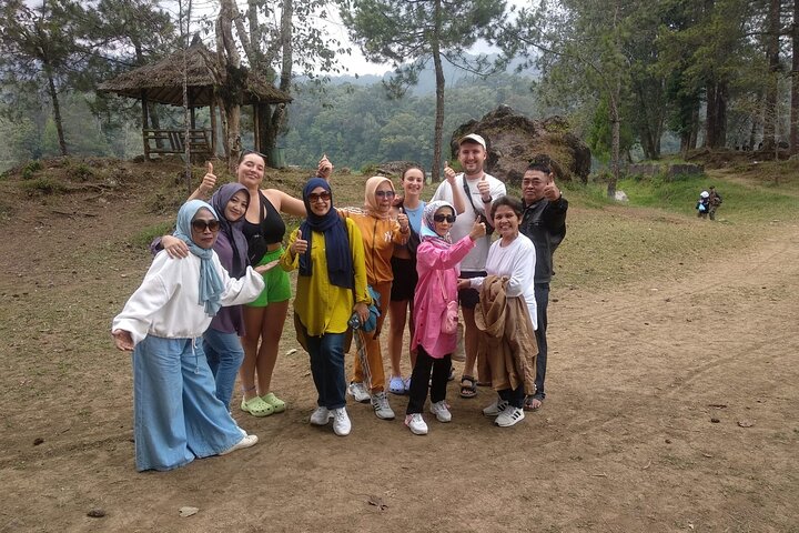 Bandung Tour All In, Witte Krater, Vulkaanberg, Warmwaterbron