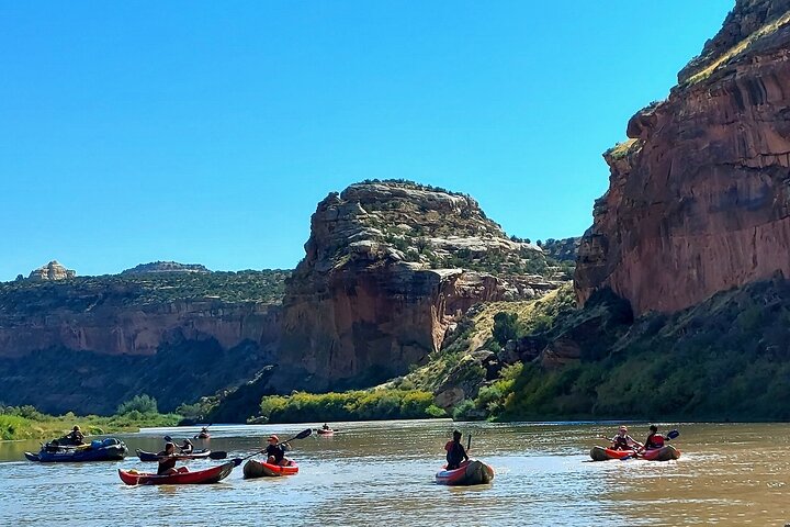 Moab Rivertrippers Escursione di rafting di mezza giornata sul fiume Colorado ~ DIVERTIMENTO!