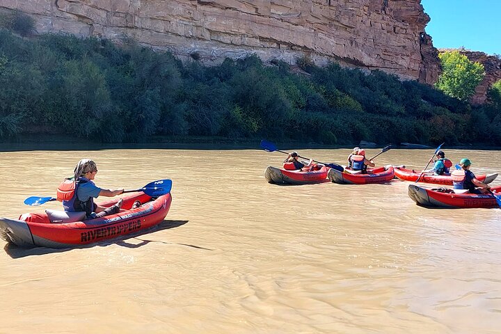 Moab Rivertrippers Escursione di rafting di mezza giornata sul fiume Colorado ~ DIVERTIMENTO!