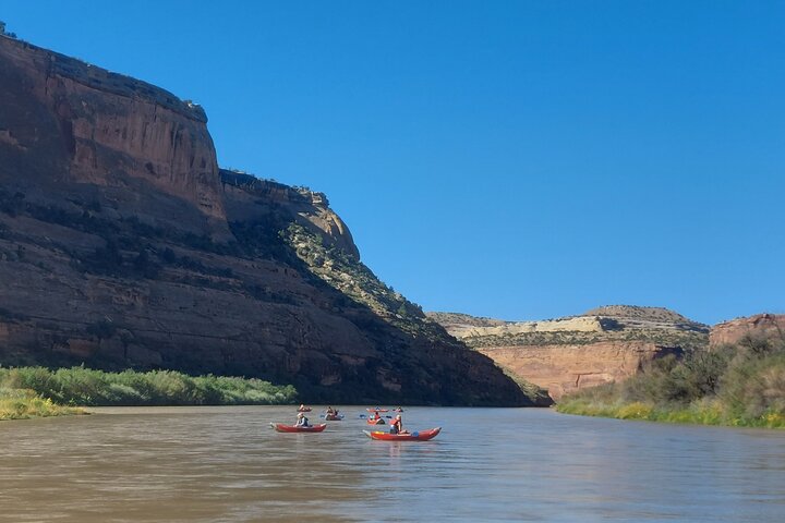 Moab Rivertrippers Escursione di rafting di mezza giornata sul fiume Colorado ~ DIVERTIMENTO!